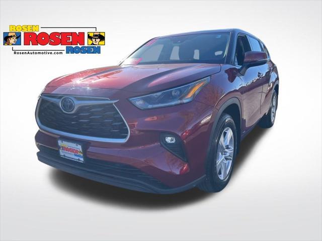 2021 toyota highlander hybrid le