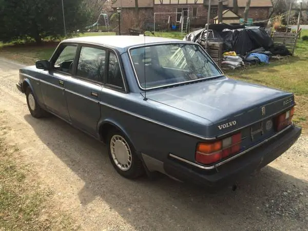 1987 volvo 240dl 244 sedan automatic