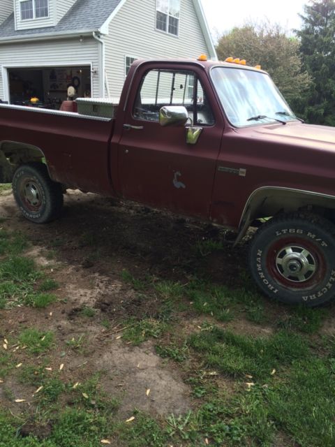 1985 gmc one ton 4x4, square body, 454 big block, dana 60/14 bolt, no reserve