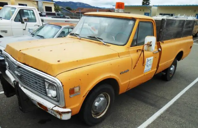 1971 chevy c-20 pick up truck - rtauctions**
