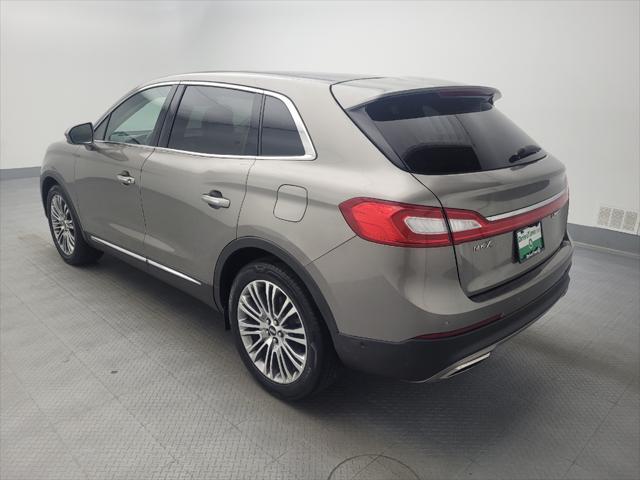 2016 lincoln mkx reserve