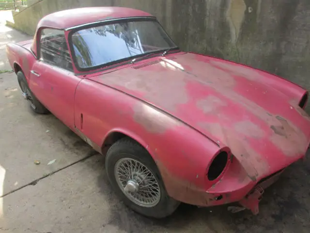 1966 triumph spitfire mk ii - for parts or restore