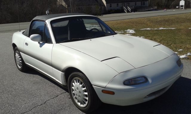 classic convertible miata, good condition, low mileage, and ready to go!