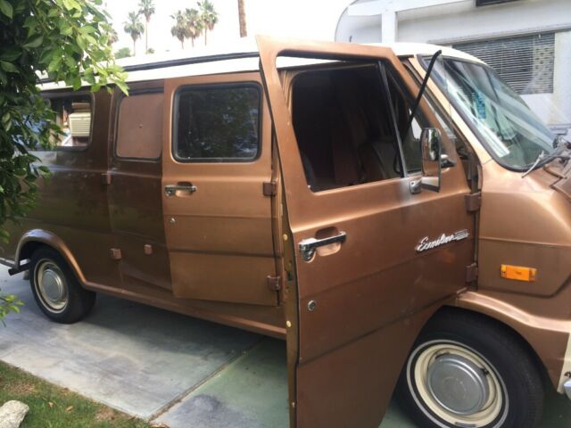 van 1974 ford econoline e-100 super van