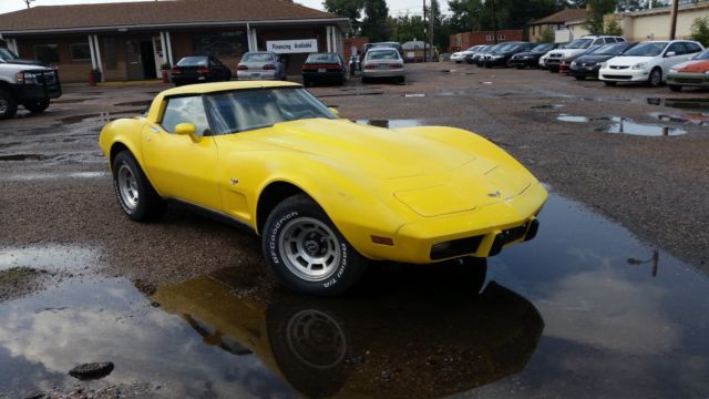 1979 chevrolet corvette yellow daily driver