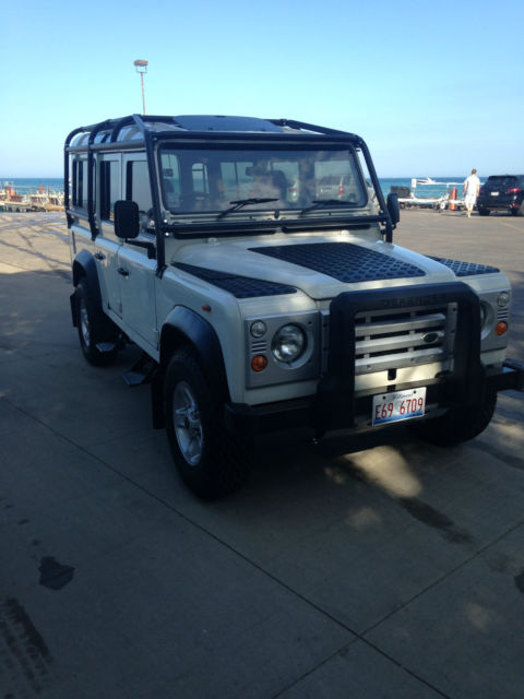 land rover defender 110 rhd frame on restoration & refurbishment