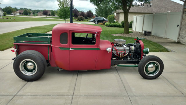 1929 studebaker hot rod, 410 miles, 300 hp chevy 350, 2 speed automatic