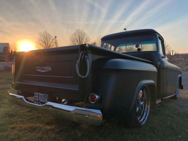 1955 chevrolet 3100 "eclipse" - big back window - no reserve!! - resto-mod