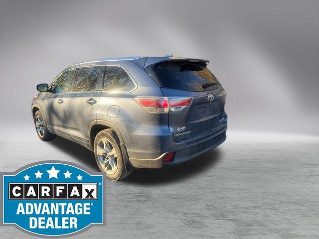 2016 toyota highlander limited