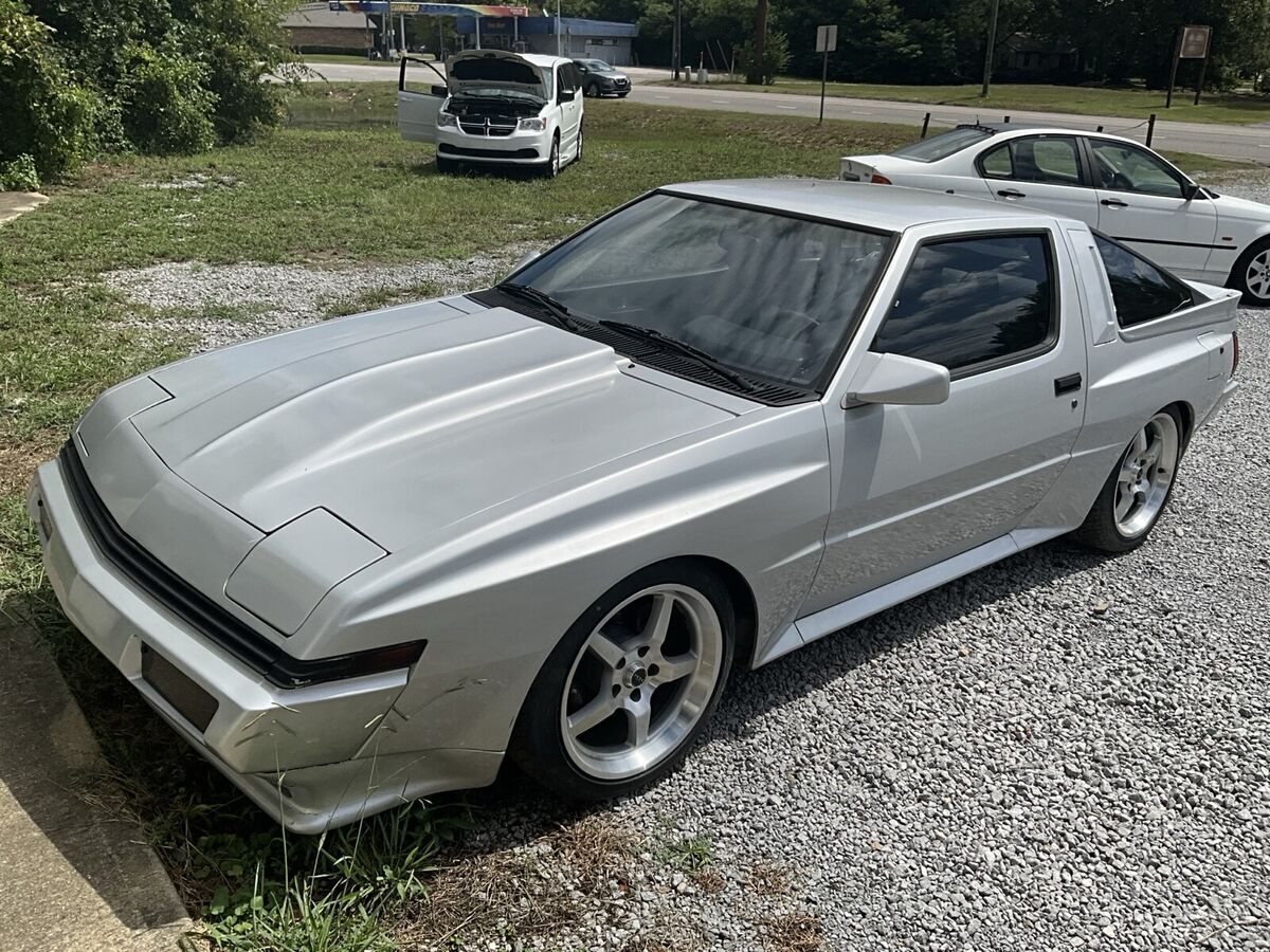 1988 chrysler mitsubishi conquest tsi silver