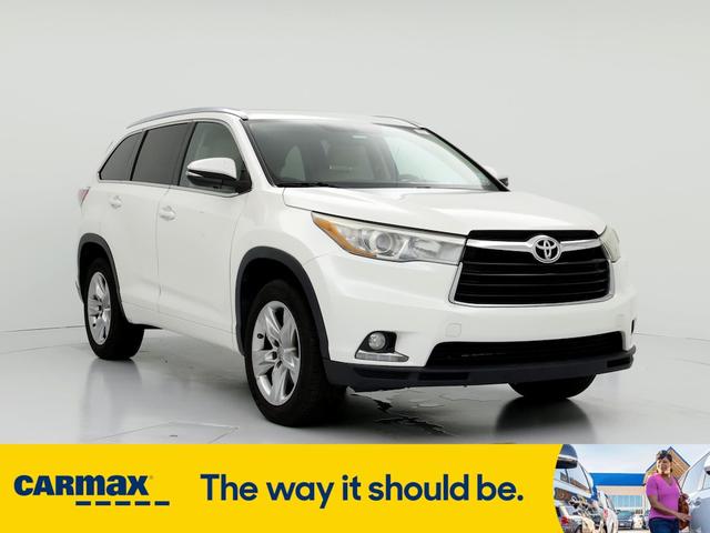2015 toyota highlander limited