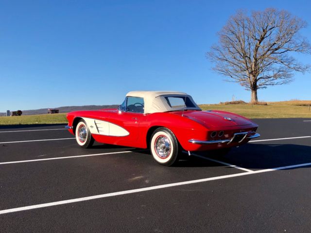 1961 chevrolet corvette fuelie*romanred/black*4-spdmanual*killercosmetics*