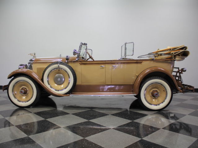 as built, 289 cid straight six, 3 speed manual, dual cowl, side curtains, rare!