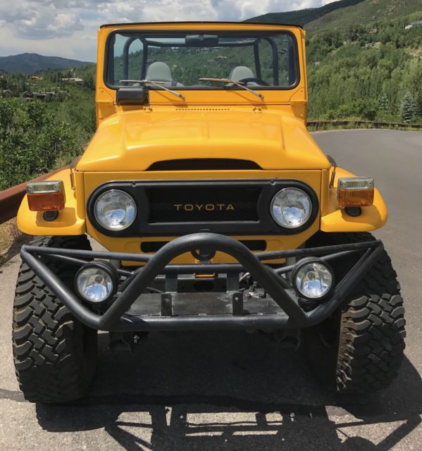 1976 toyota land cruiser fj40 refurb and modification cost $30000