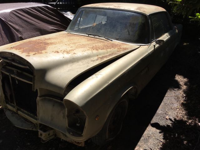 1967 mercedes 250se coupe for parts