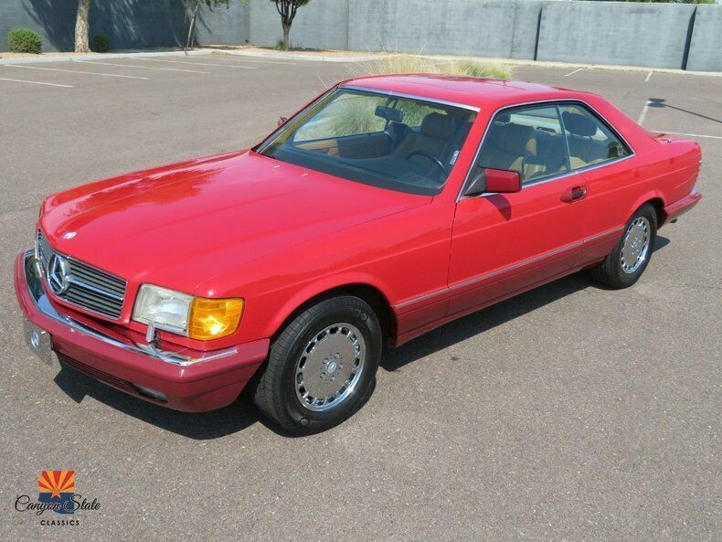 1990 mercedes benz 560sec coupe, 5.6l v8, very original low miles, arizona car