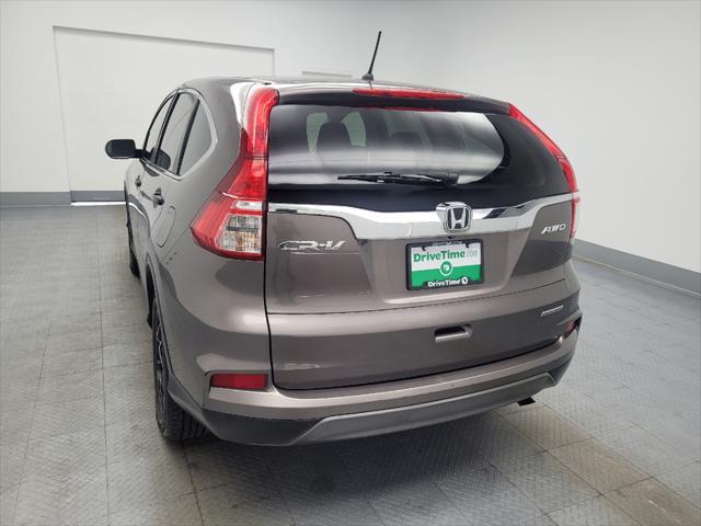 2016 honda cr-v se