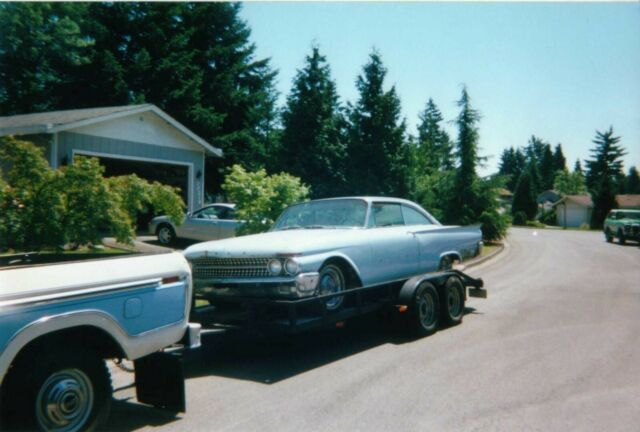 1961 ford galaxie starliner fastback project car + extra parts