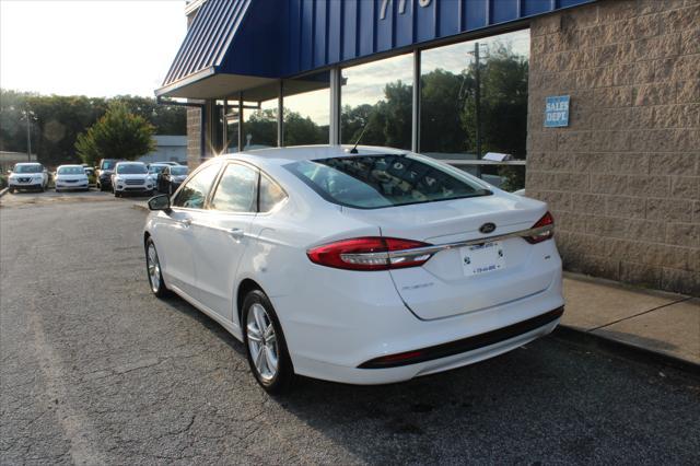2018 ford fusion se