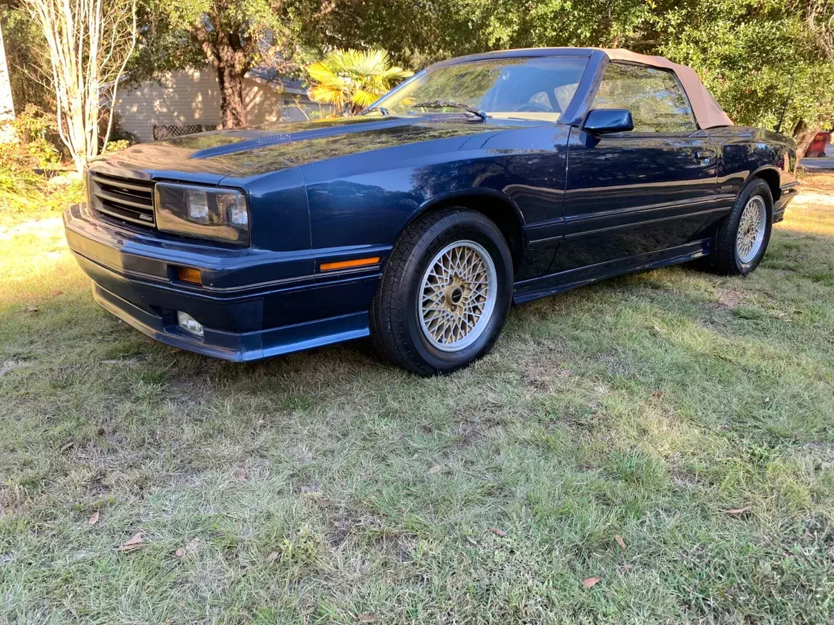 1986 asc mclaren convertible, super low miles
