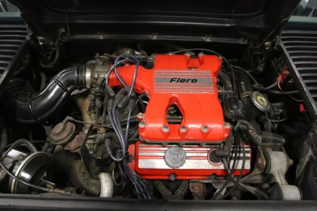 1985 pontiac fiero gt 73439 miles silver fastback 2.8 liter 3 speed automatic