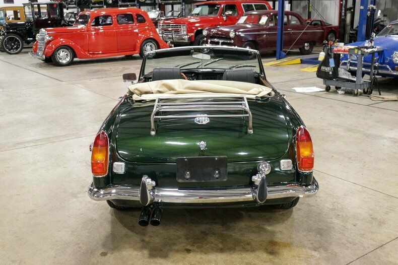 1972 mg b 23117 miles british racing green convertible i4 manual