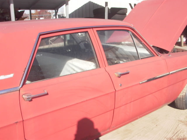 1965 ford four door sedan / custom
