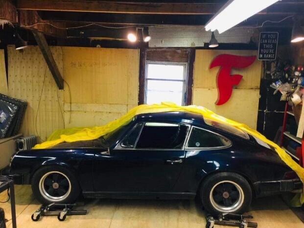 1966 porsche 912 coupe blue rwd manual nice 901, converted to short nose