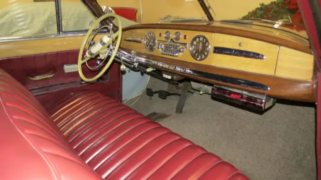 1949 hudson commodore eight custom convertible brougham