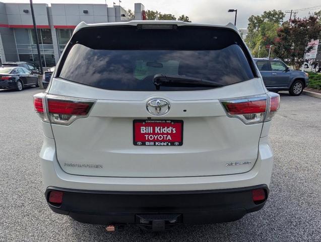2016 toyota highlander xle