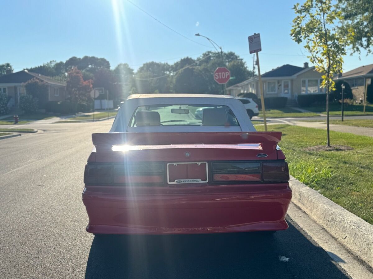 1987 mustang gt 5.0 5 speed manual transmission convertible top