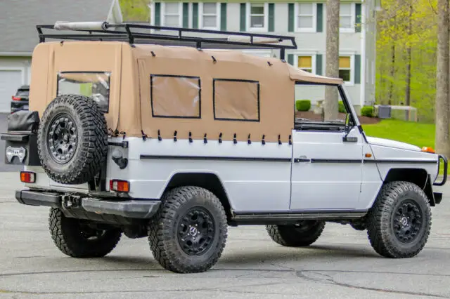 rare g wagon 5spd manual convertible soft top w460