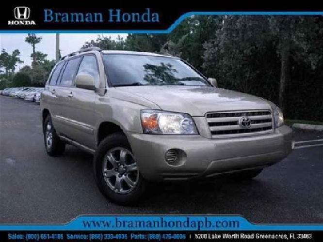 2007 toyota highlander in greenacres, fl