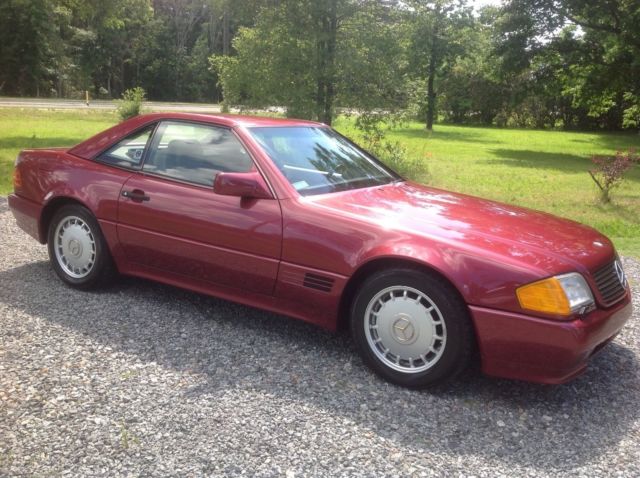 1992 mercedes benz 500sl 53k miles beautiful condition