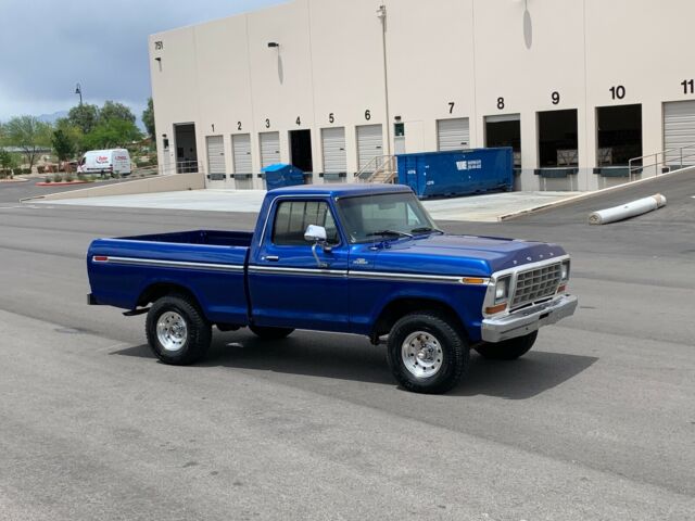 no reserve 1979 ford f-150 ranger 4x4 4 speed 351 v8 turn key daily driver