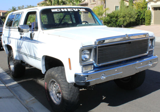 1976 k5 blazer 4x4 hot rod with 502 big block crate motor