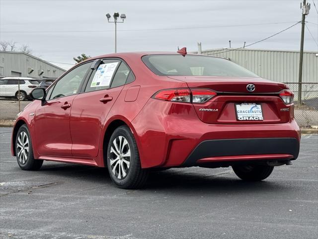 2021 toyota corolla hybrid le