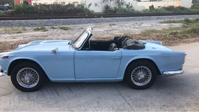 1966 triumph tr4 80,308 miles blue select