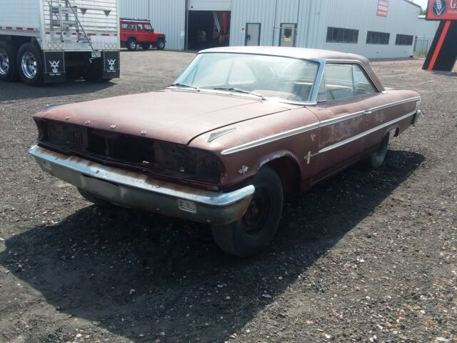 1963 ford galaxie fastback 2 door project