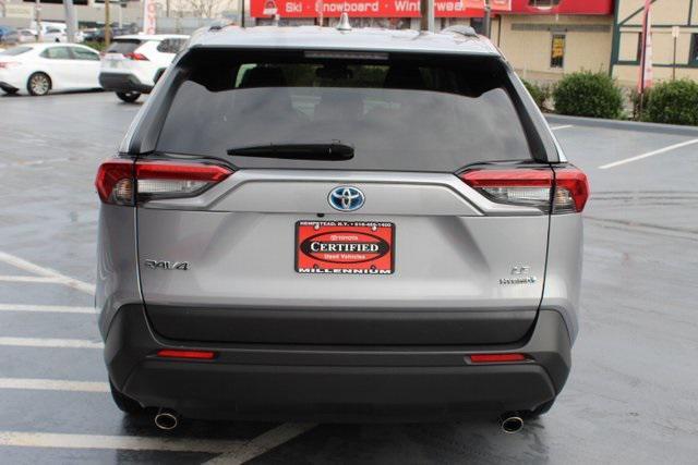 2021 toyota rav4 hybrid le