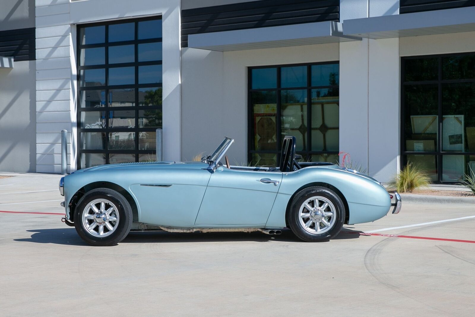 1959 austin healey 3000 100-6, v8 302 race