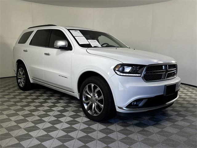 2017 dodge durango citadel anodized platinum awd