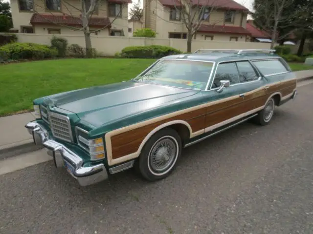 78 1978 ford ltd country squire 9 passenger california car all original no rust