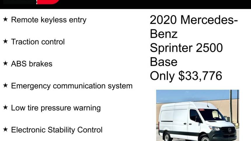 2020 mercedes-benz sprinter 2500