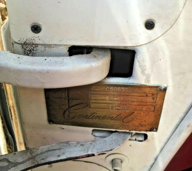 rare 1957 lincoln conti mark ii continental