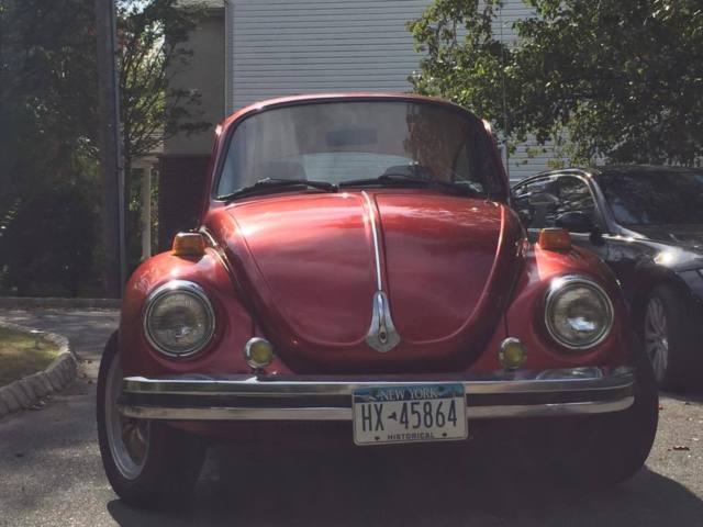 volkswagen super beetle 1974 complete rolling restoration