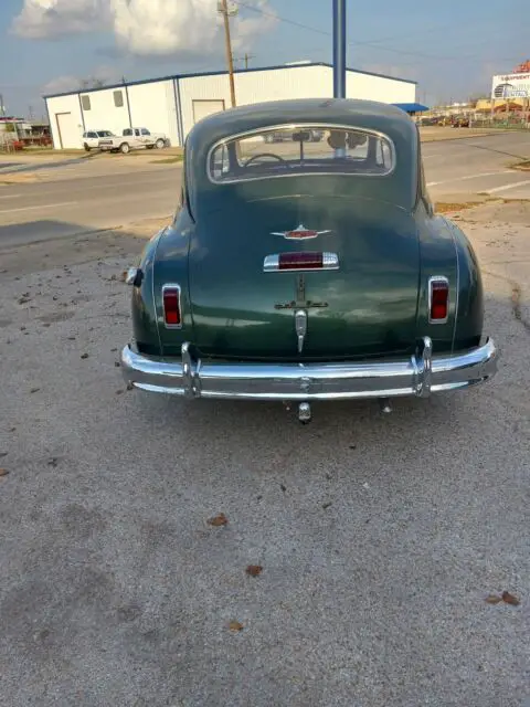 1948 desoto custom sedan green rwd manual