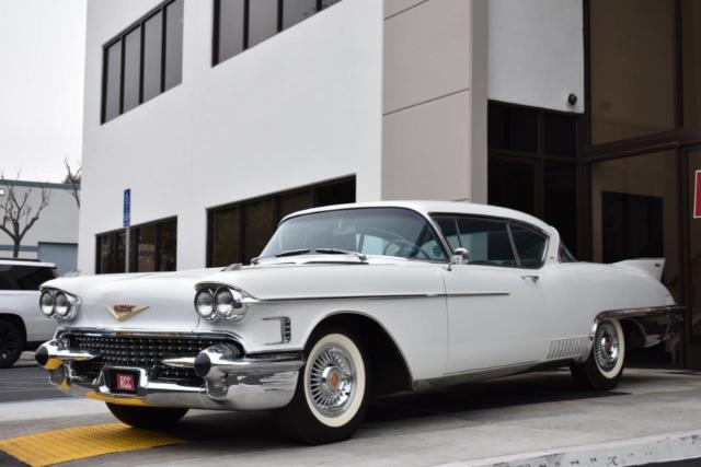 1958 cadillac eldorado 6358 miles alpine white automatic