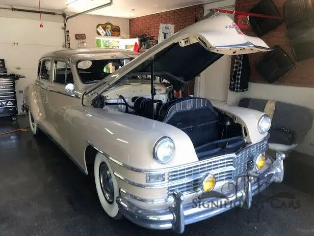 1948 chrysler new yorker - highlander interior - great running car!