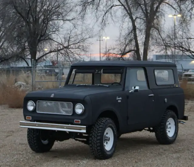rare 1969 international scout 800a, 2 owner, low mileage, v8, 80/800